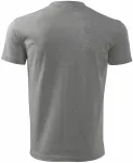 Meeste klassikaline T-särk, tumehall marmor